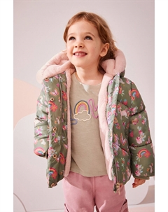 Пальто, устойчивое к дождю (3 мес 7 лет), хаки Next