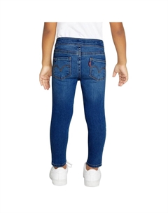 Эластичные джеггинсы без застежек для девочек и малышей, цвет Dark Wash Levi's®