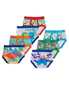 Комплект нижнего белья из 7 трусов «Парк Юрского периода» для маленьких мальчиков, мультиколор Licensed character