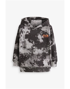 Толстовка с капюшоном и цифровой печатью (3 16 лет), черный Next