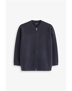 Вязаный кардиган бомбер на молнии (3 16 лет), синий Next