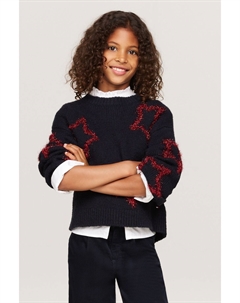 Звездный свитер, синий Tommy hilfiger