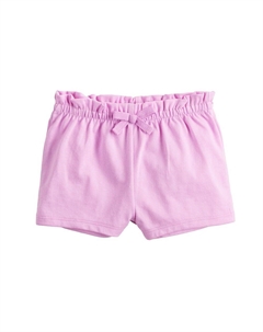 Шорты на талии в бумажном пакете для маленьких девочек, цвет Melrose Pink Jumping beans
