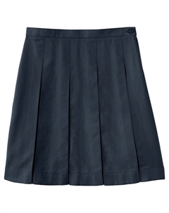 Школьная форма для девочек 4–16 лет, плиссированная юбка ниже колена, цвет Classic Navy Lands' end