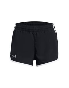 Шорты для девочек 7–16 лет Fly-By 3 дюйма для девочек, черный Under armour