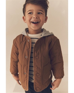 Стеганая куртка (3мес 7лет), коричневый Next