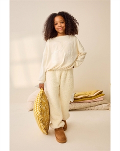 Уютная флисовая пижама (3 16 лет), бежевый Next