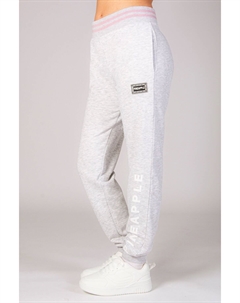 Брюки джоггеры для девочек с карманами, серый Pineapple