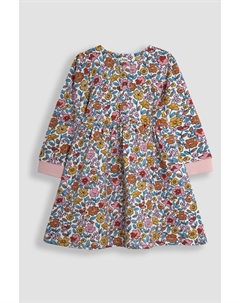 Платье свитшот на пуговицах, желтый Jojo maman bébé