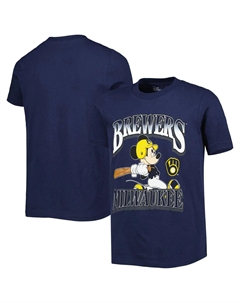 Молодежная футболка Milwaukee Brewers Disney Game Day Outerstuff