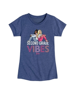 Футболка с рисунком «Барби для второго класса» для девочек 7–16 лет, синий Barbie