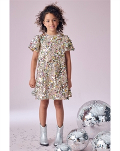 Платье для вечеринки с рукавами «ангел» (3 14 лет), мультиколор Next