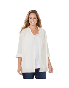 Женская блузка The Timeless блузки больших размеров, цвет Ivory Catherine's