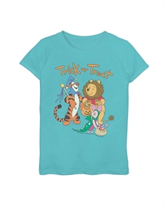 Футболка с рисунком «Кошелёк или жизнь» для девочек, цвет Tahiti Blue Licensed character