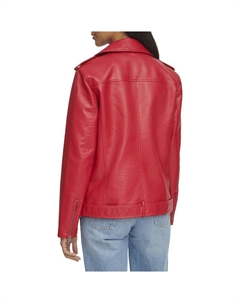 Женская байкерская куртка из искусственной кожи с поясом, черный Levi's®