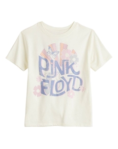 Футболка с рисунком Pink Floyd для девочек 7–16 лет, цвет Ivory Licensed character