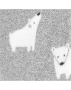 Серая флисовая куртка Carter для мальчика Carter для сна и игр, цвет Polar Bear Carter`s