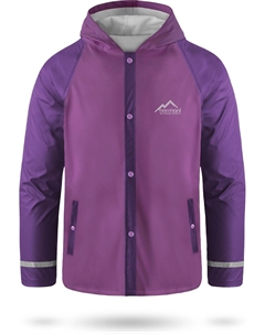 Дождевик Kinder Teelin, фиолетовый Normani outdoor sports