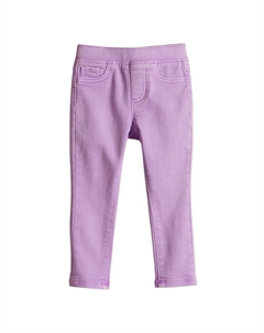 Джеггинсы со средней посадкой и джеггинсами для маленьких девочек, цвет Lavender Prairie Jumping beans