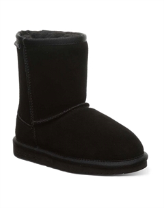 Замшевые зимние ботинки для девочек Emma, черный Bearpaw