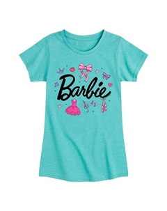 Футболка с логотипом Ballerina для девочек 7–16 лет, синий Barbie