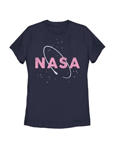 Розовая футболка с логотипом NASA для юниоров Licensed character