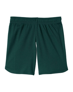 Сетчатые спортивные шорты для школьной формы для девочек 2–20 лет, цвет Evergreen Lands' end