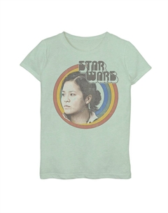 Футболка с логотипом в стиле ретро в стиле розы для девочек 7–16 лет «Звездные войны: Скайуокер. Восхождение», цвет Mint Star wars