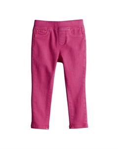 Джеггинсы со средней посадкой и джеггинсами для маленьких девочек, цвет Rose Gelato Jumping beans