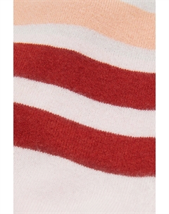 Джемпер с круглым вырезом из шерстяной смеси Audrey в полоску, розовый Reiss