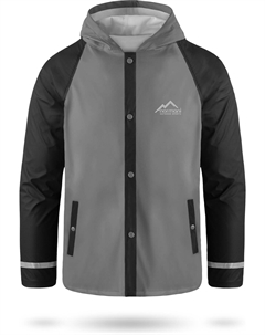 Дождевик Kinder Teelin, серый Normani outdoor sports