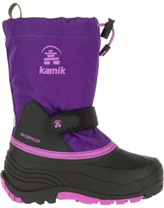 Детские утепленные зимние ботинки Waterbug 5, фиолетовый Kamik