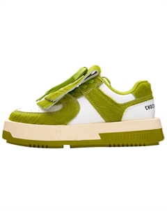 Кеды, скейтборд обувь унисекс низкий верх зеленый Choco concert