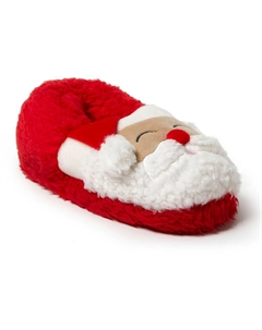 Тапочки с закрытой спиной Emery Little Kids Critter, цвет Santa Dearfoams