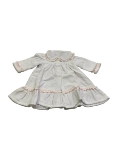 Халат Terry For Girls With Frappa, белый Biancheria home