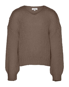 Свитер Girl Sweater ERIN, коричневый Vero moda