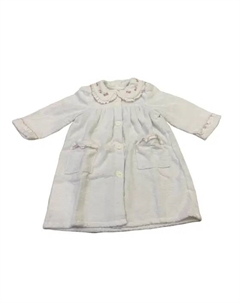 Халат Terry For Girls With Roses, белый Biancheria home