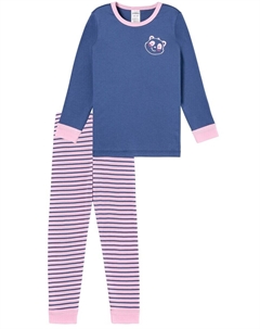 Пижама Pajamas Girls World, синий Schiesser