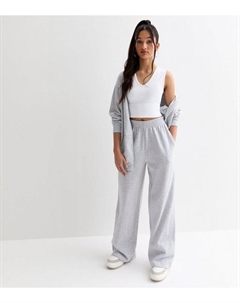 Серые широкие джоггеры для девочек, серый New look