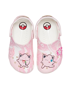 Сабо детские Classic Clog x Pokémon, Jigglypuff, розовый Crocs
