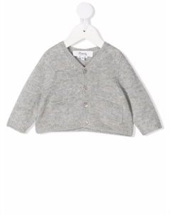Кашемировый кардиган, серый Bonpoint