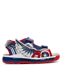 Сандалии J Sandal Android Boy J450QA 01454 C0200 M Blue/Red, синий Geox