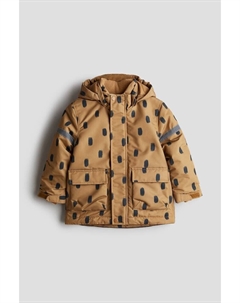 Водонепроницаемая стеганая парка, бежевый H&m