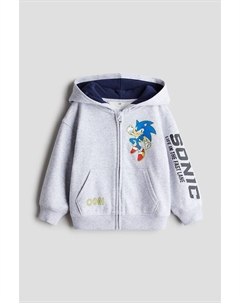 Толстовка с принтом, серый H&m