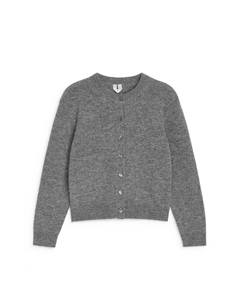 Шерстяной кардиган, серый Arket