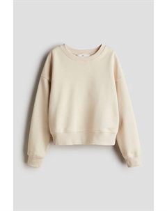 Толстовка с круглым вырезом, бежевый H&m