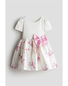 Платье с расклешенной юбкой, белый H&m