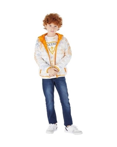 Куртка для мальчика, оранжевый Guess