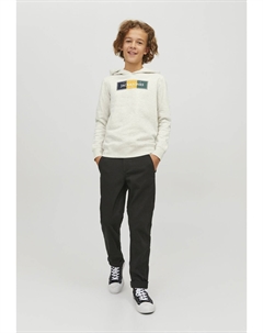 Свитшот, цвет white melange Jack & jones junior