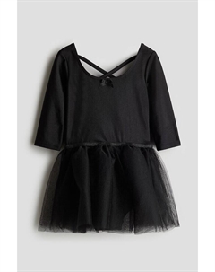 Балетный костюм с тюлевой юбкой, черный H&m